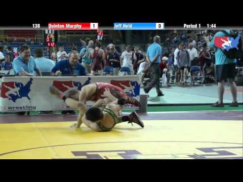 Fargo 2012 138 Round 1: Quinton Murphy (New York) vs. Jeff Held (Missouri)