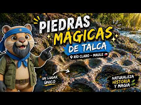 🌿✨Pangui y las Piedras Mágicas de Talca📍 Río Claro – Maule 🇨🇱
