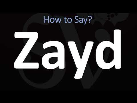 How to Pronounce Zayd? (CORRECTLY)