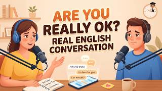 English Podcast For Easy English in Daily Life | How to Really Ask "Are You Okay?"