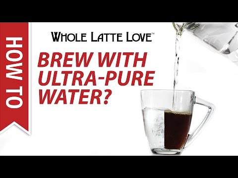 Should I Use Ultra-Pure Water for Coffee?