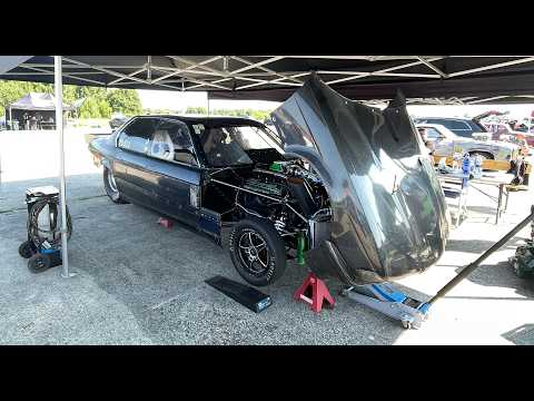 Thumbnail for American Beauty Summer Meet Dragrace - Harris Weldworks BMW E32 LS Turbo by BMW E32
