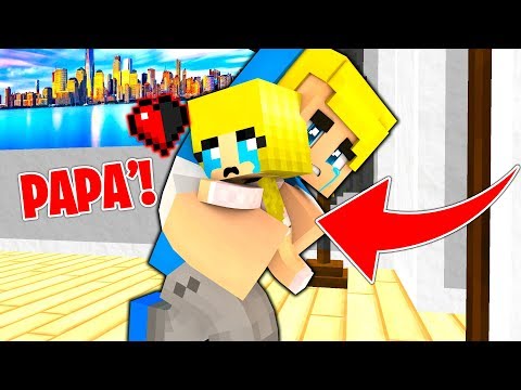 DOLCINA VUOLE STARE CON PAPÀ... - Famiglia su Minecraft #89