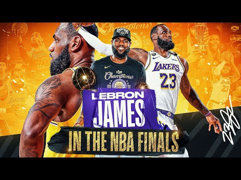 The BEST Of LeBron's 10 NBA Finals Appearances 👑