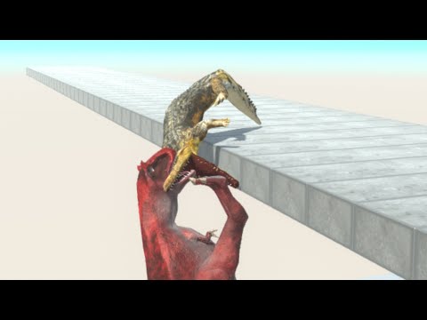 SKY BRIDGE CROCODILEvs EVERY UNIT - Animal Revolt Battle Simulator