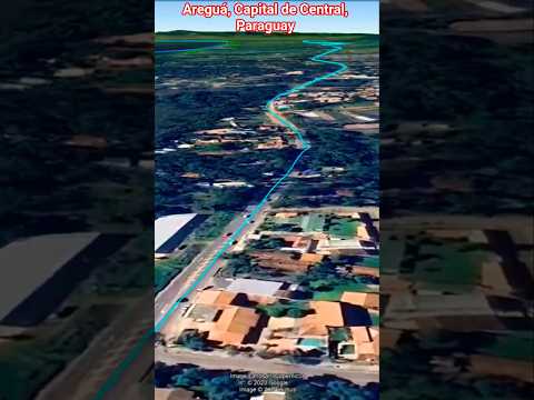 Areguá, Capital del Departamento Central, Paraguay #turismo #drone #viajes