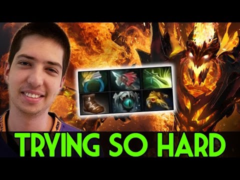 w33 [Shadow Fiend] Trying So Hard Dota 2 7.05