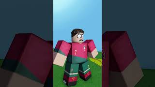 Ronaldo Is Scared of Messi🤔 Roblox Funny Meme #roblox