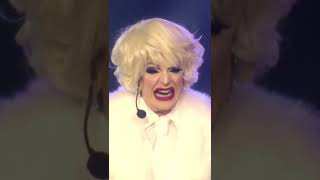 RuPaul's Drag Race All Stars 6 Hall Of Fame Halftime Show: Pandora Boxx as Carol Channing #shorts