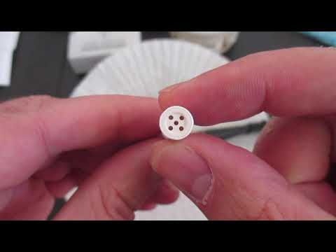 tobacco pipe with 9 mm meerschaum filter