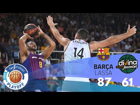 Barça Lassa - Divina Seguros Joventut (87-61) RESUMEN // Cuartos - Playoff Liga Endesa