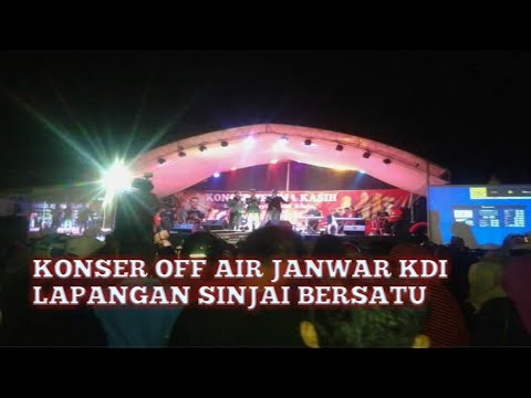 JANWAR KDI 2018 KONSER OFF AIR LAPANGAN SINJAI BERSATU
