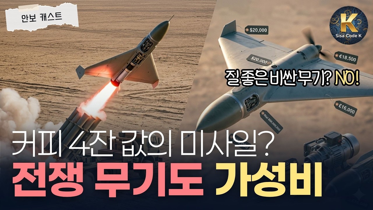 커피 4잔 값의 미사일? 이제는 전쟁 무기도 가성비가 대세