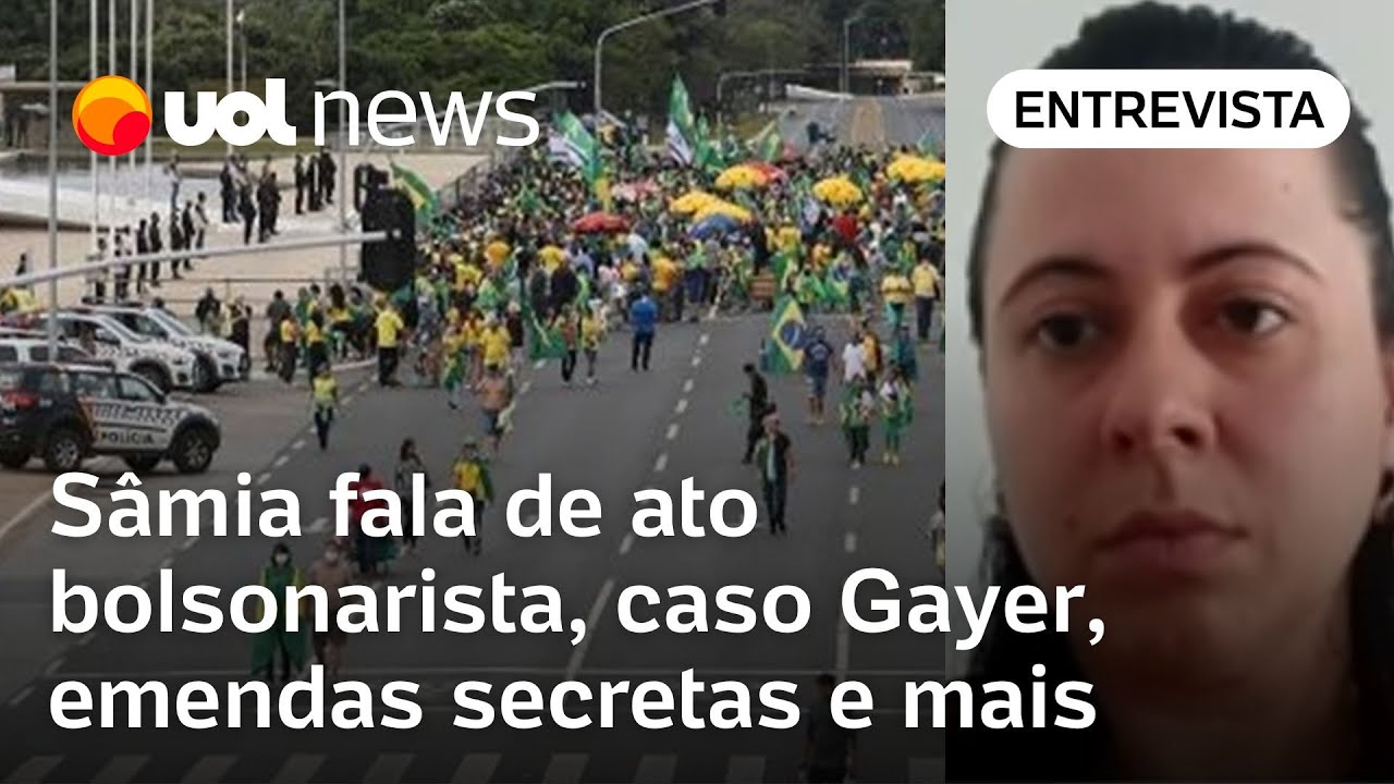 Bolsonaristas terão menos poder de fogo em manifestação, diz Sâmia Bomfim; veja entrevista completa