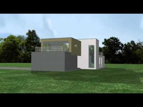 Awokado - projekt domu pracowni Horyzont