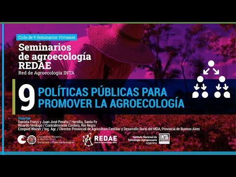 Seminarios de agroecología REDAE  - Políticas públicas para promover la Agroecología