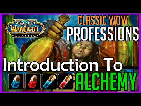 Classic Vanilla WoW Professions: Introduction to Alchemy Master Guide World of Warcraft