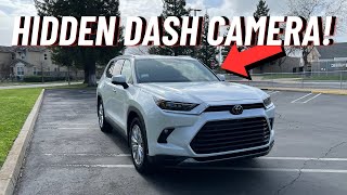 The Best Dash Cam For Your Toyota Grand Highlander!! | FITCAMX 4k Dash Camera