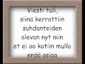Anna Puu - C'est La Vie (Lyrics / Sanat) 