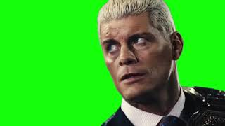 Cody Rhodes "it's not yours to take" green screen
