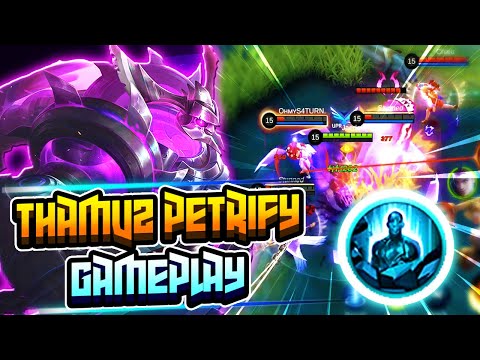 IS PETRIFY THE BEST SPELL FOR THAMUZ!!? l Insane Lifesteal Gameplay
