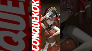 【MMD,ホロライブ(宝鐘マリン)でDance】Conqueror #shorts
