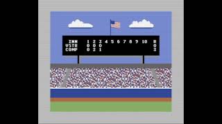Classic Commodore 64 Baseball! Jeff Plays 1983 Gamestar’s Star League Baseball