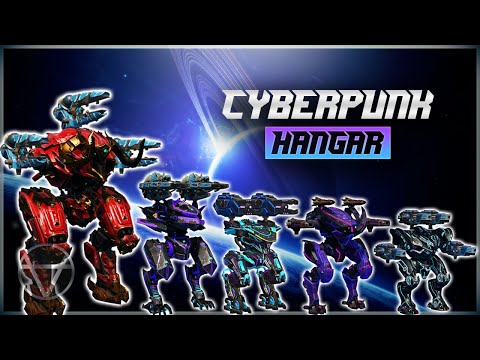 [WR] 🔥 Cyberpunk Theme Hangar – Mk3 Gameplay | War Robots