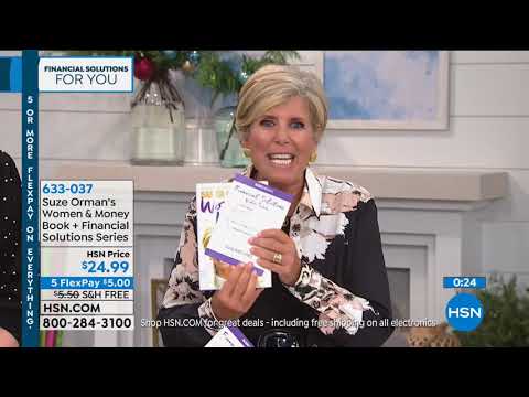 HSN | Suze Orman Financial Solutions for You 12.25.2018 - 03 AM