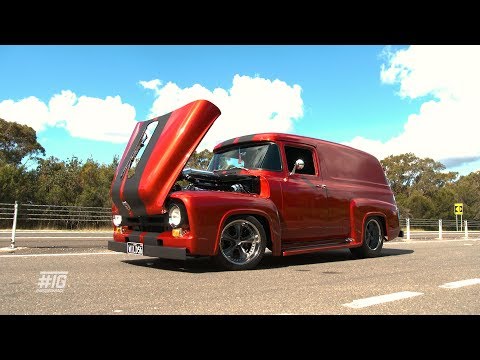 INSIDE GARAGE: Monster '56 Ford delivery with over 700hp!!