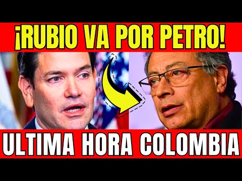 🔴BREAKING NEWS: Marco Rubio CALLS FOR SANCTIONS against Petro after CLASSIFIED intelligence report