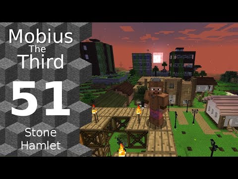 Mobius The Third - Stone - 51 - Windows And Roof - Minecraft Refugee To Regent Challenge