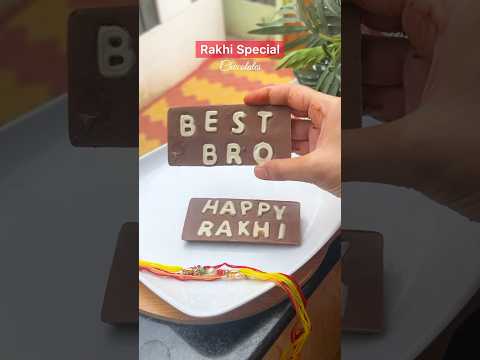 #shorts Rakhi Special Homemade Chocolate #rakshabandhanspecial #rakhispecial #chocolate #chocolates