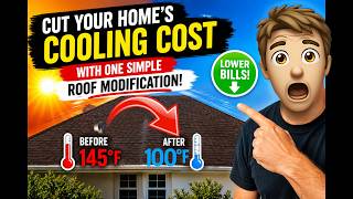 This Roof Modification Can Save You BIG Money On Home Cooling Costs!