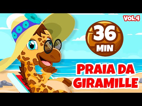 Praia da Giramille Vol. 4 - Giramille 36 min | Desenho Animado Musical