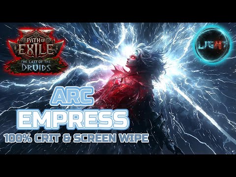[POE2] 30 MILL BURST 100% CRIT  ARCMAGE EMPRESS BUILD GUIDE