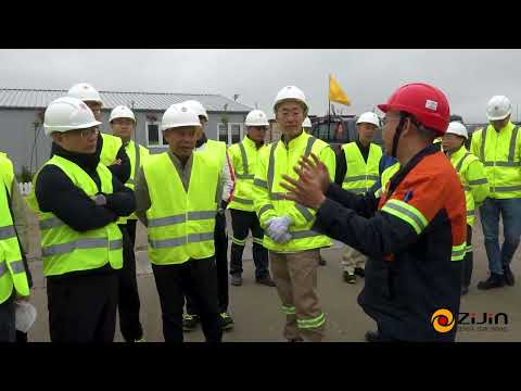 Delegacija vrhovnog menadžmenta Ziđin Majning Grupe u poseti kompaniji Srbija Ziđin Majning 2023.