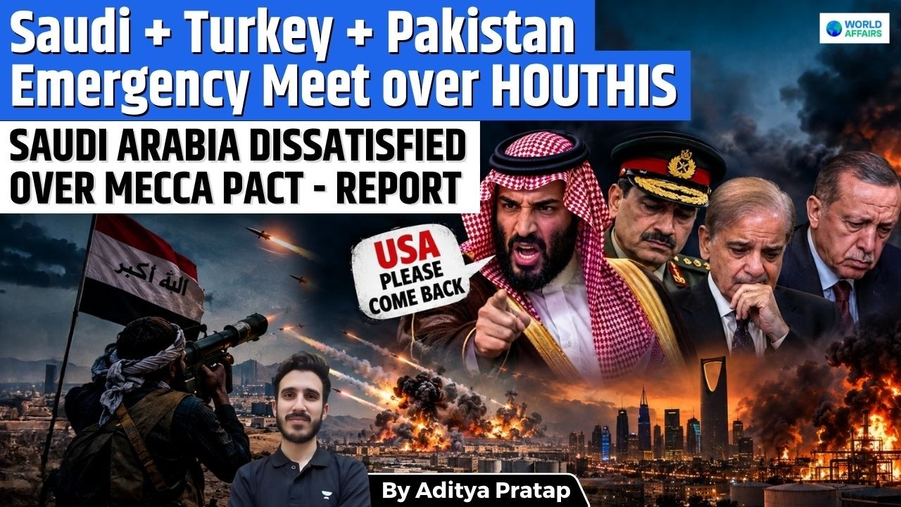 Pakistan Warns Iran Over Houthis! Saudi Arabia Prepares to Retaliate | West Asia Crisis