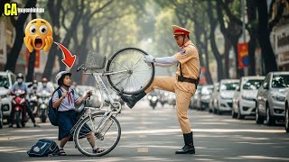 TRAFFIC POLICE THREATENED THE 14-YEAR-OLD GIRL, DAUGHTER OF A SPECIAL POLICE COLONEL AND A CALL F...