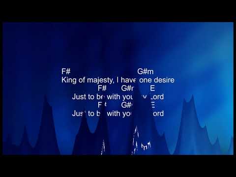 King Of Majesty (with chords)