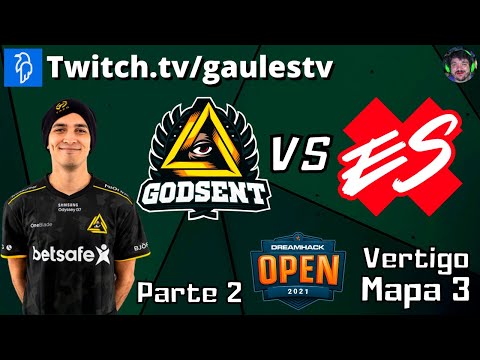 GODSent vs ExtraSalt (Vertigo - Mapa 3 Parte 2) FINAL DreamHack Open - Transmissão gaulestv