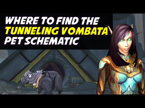Tunneling Vombata Location (Pet Schematic)