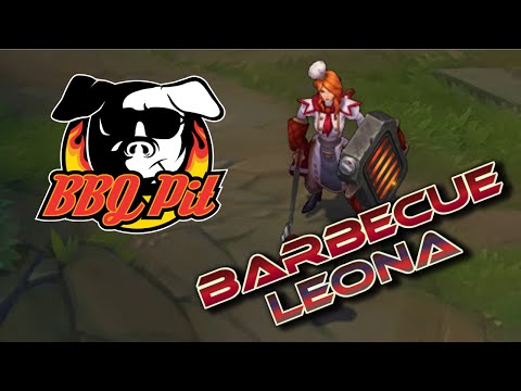 Barbecue Leona Skin Spotlight - Pre-Release - LOL [S6]