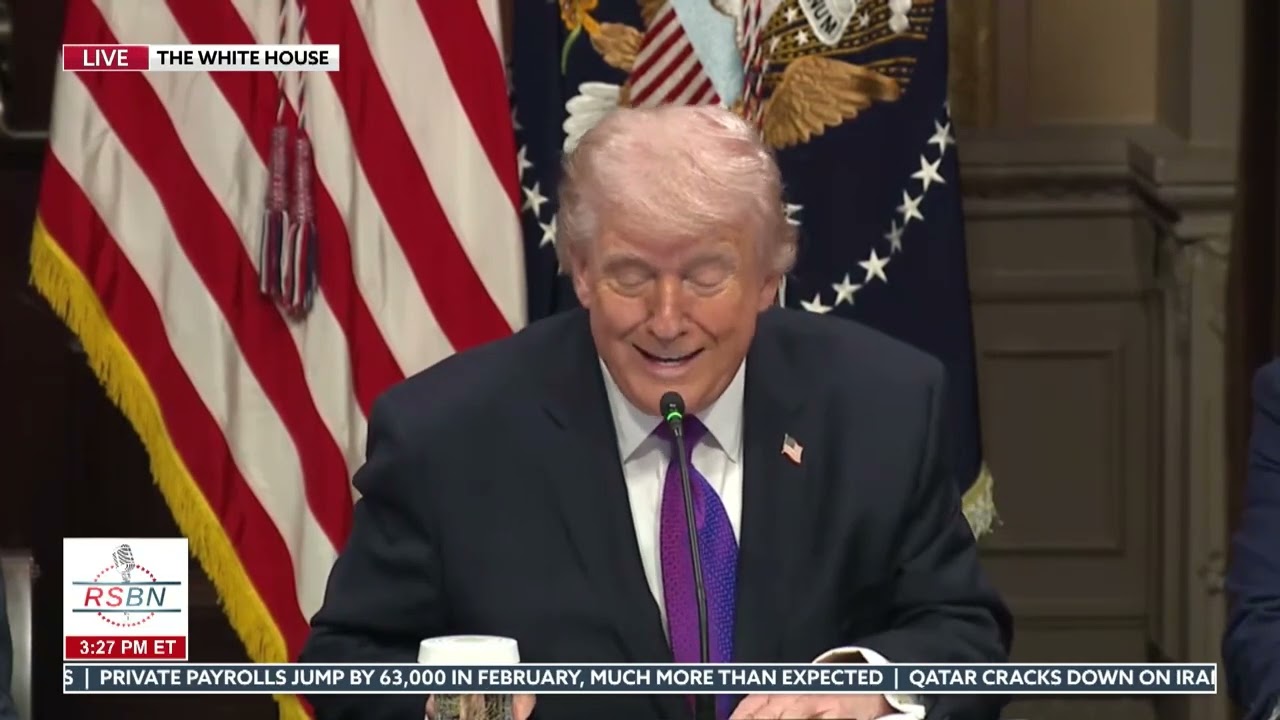 FULL EVENT: President Trump Hosts a Roundtable for the Ratepayer Protection Pledge - 03/04/26