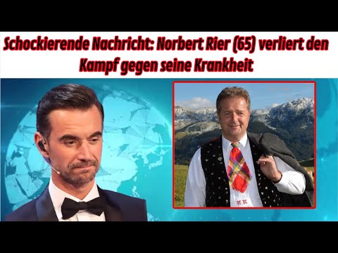 Tiefe Trauer Norbert Rier stirbt mit 65 Jahren nach langem Leiden