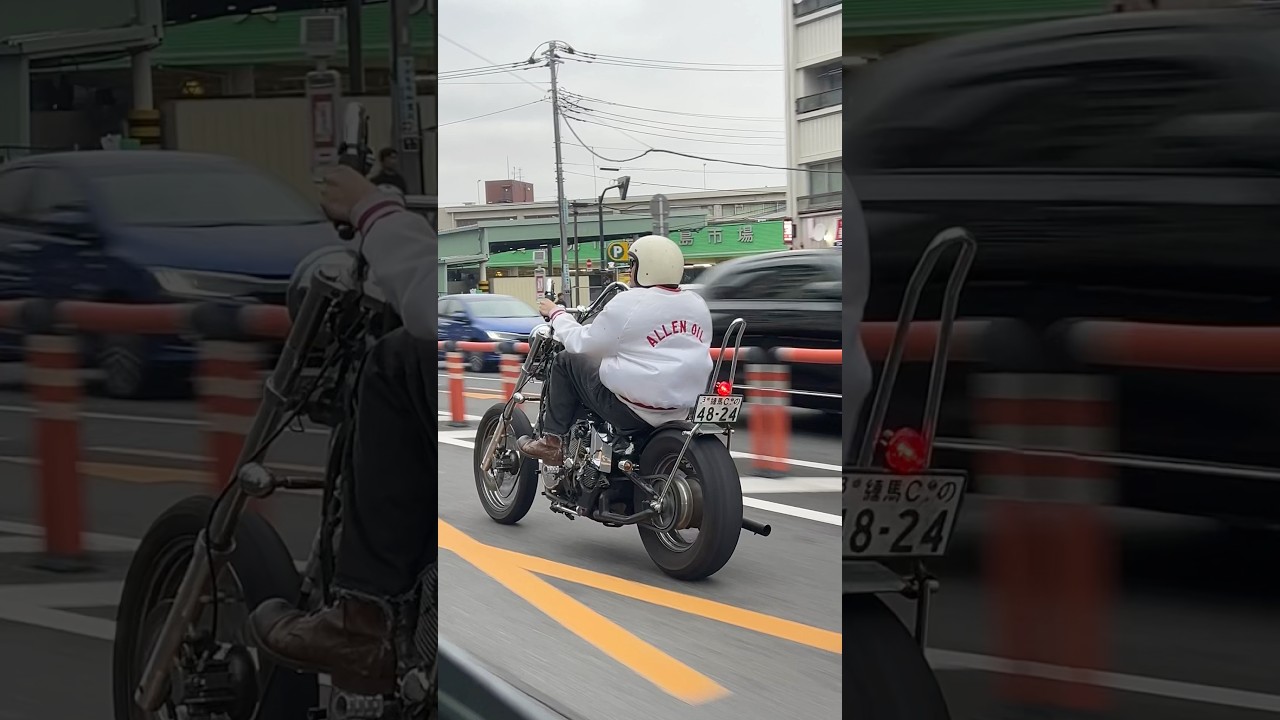 特殊なシフトチェンジ😳#chopper #bikeride