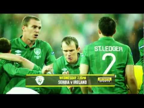 Serbia v Ireland on Setanta Ireland