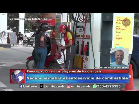 Nación permitirá el autoservicio de combustible