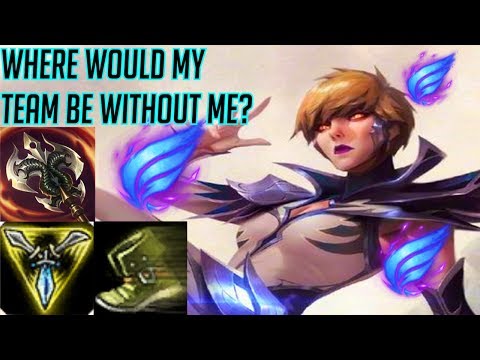 CAMILLE ONE TRICK LEADS HER TEAM TO VICTORY! - League Of Legends