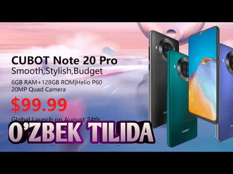 CUBOT NOTE 20 PRO TAQDIM ETILDI //REALMI C12 HAQIDA //MACBOOK PRONI QANDAY ARZON OLSA BO'LADI